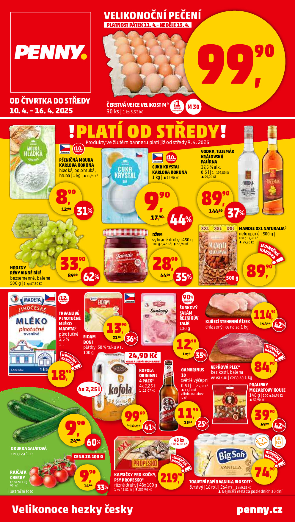 Penny Market leták od 10.4. do 16.4.2025